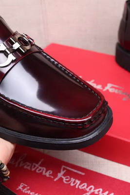 Salvatore Ferragamo Business Men Shoes--035